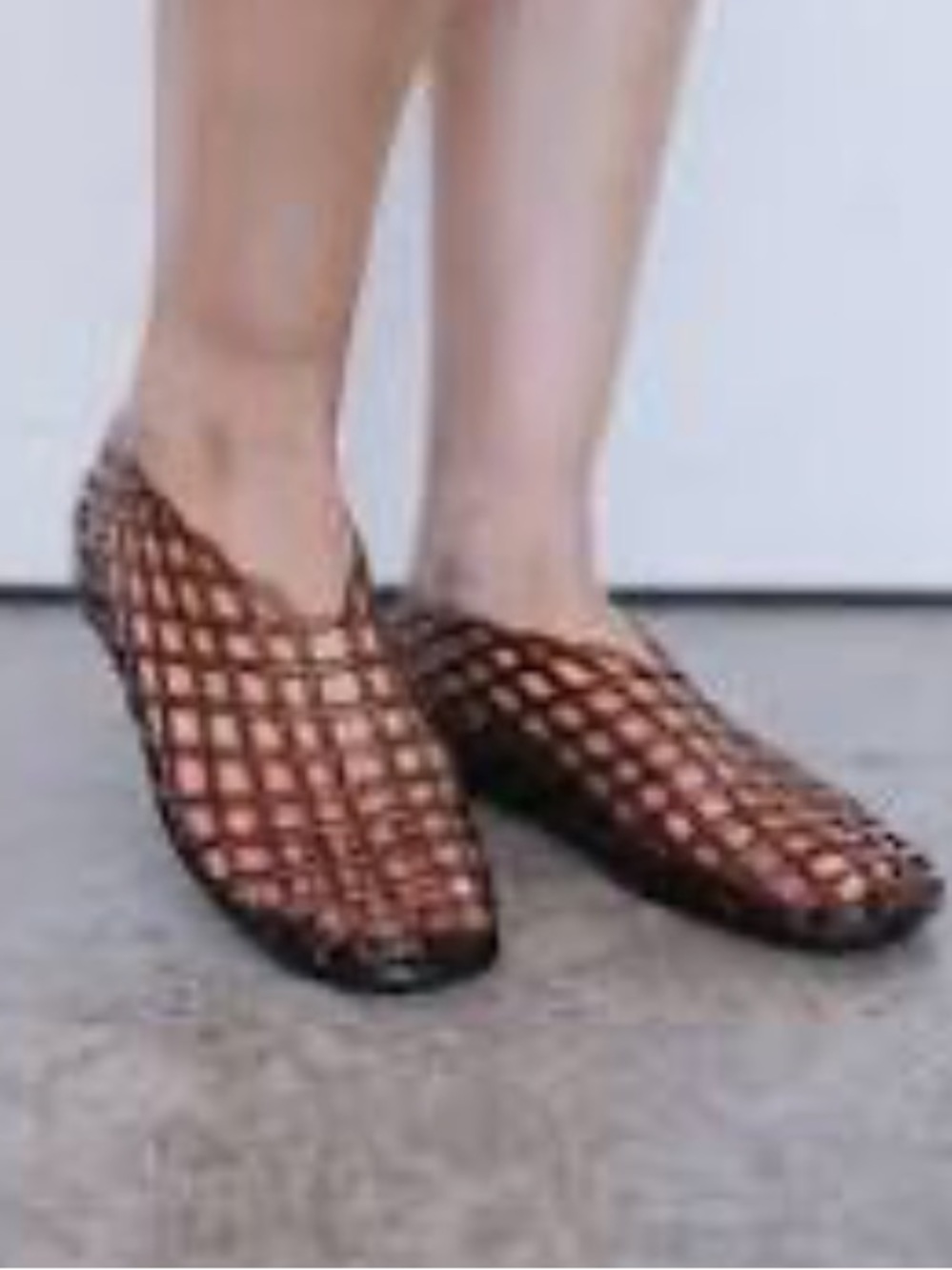 Jelly flats- size 7 new without box